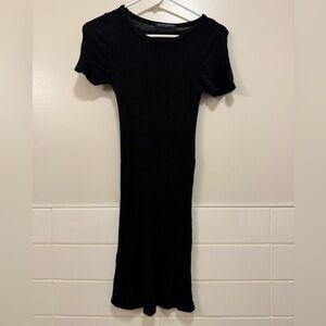 Brandy Melville Ribbed Form Fitting One Size Dress